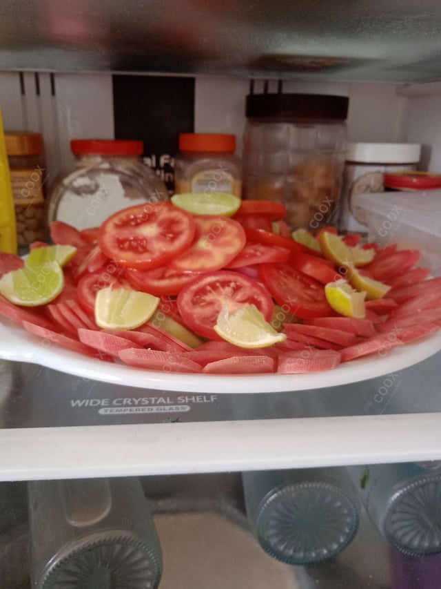 Delicious Salad, Papad prepared by COOX