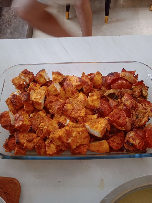 Delicious Paneer Tikka prepared by COOX