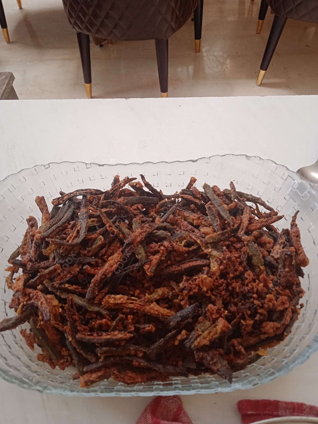 Delicious Kurkuri Bhindi prepared by COOX