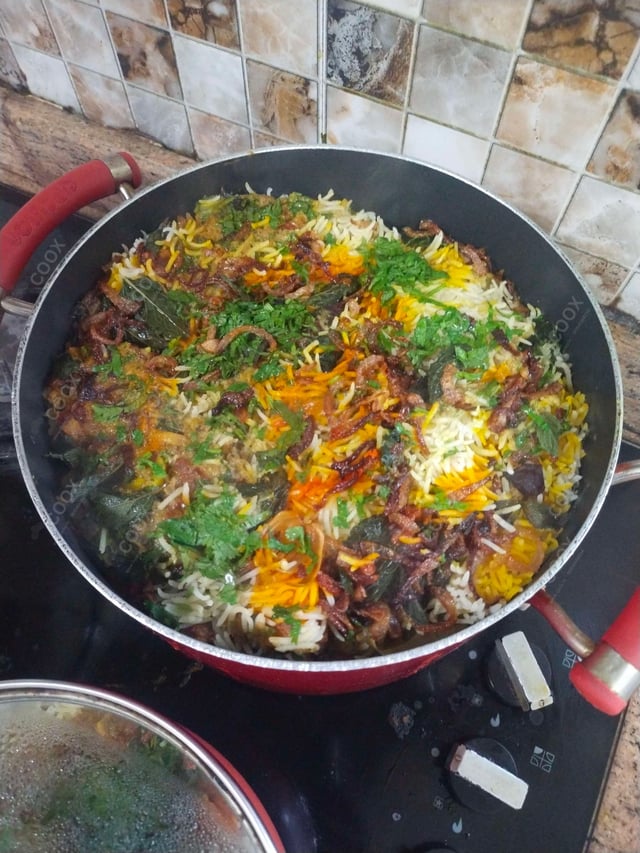 Delicious Chicken Biryani prepared by COOX