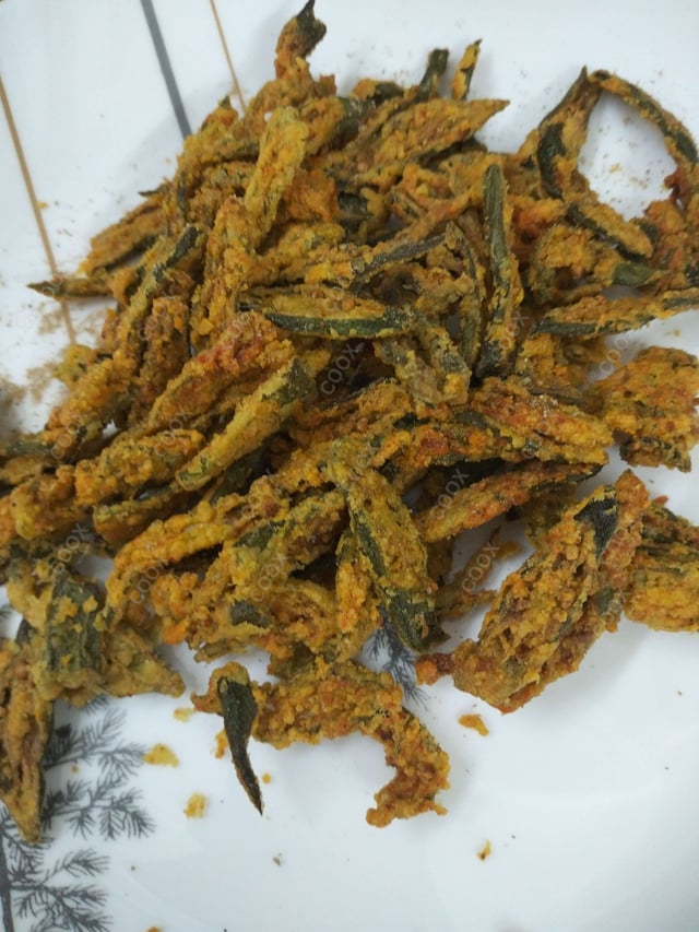 Delicious Kurkuri Bhindi prepared by COOX
