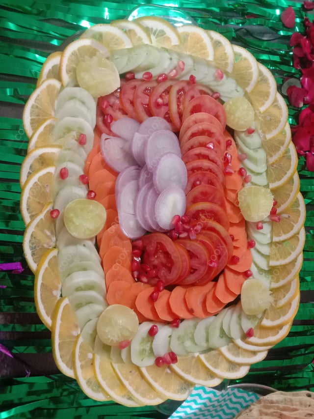 Delicious Salad, Papad prepared by COOX