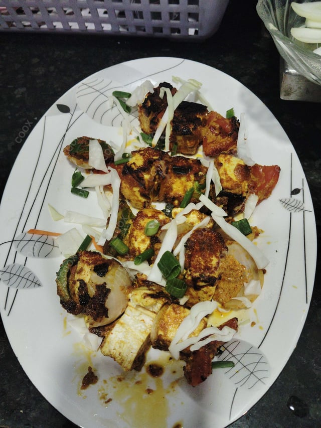 Delicious Paneer Tikka prepared by COOX