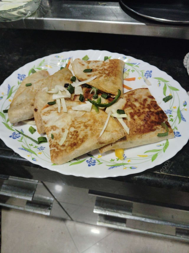 Delicious Veg Quesadillas prepared by COOX