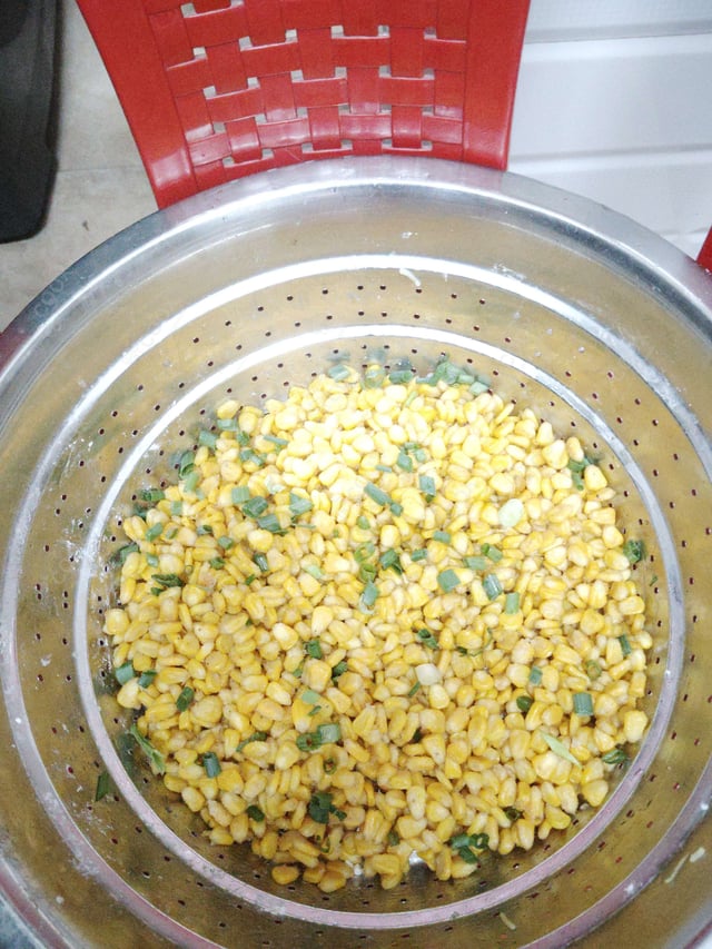 Delicious Crispy Fried Corn prepared by COOX