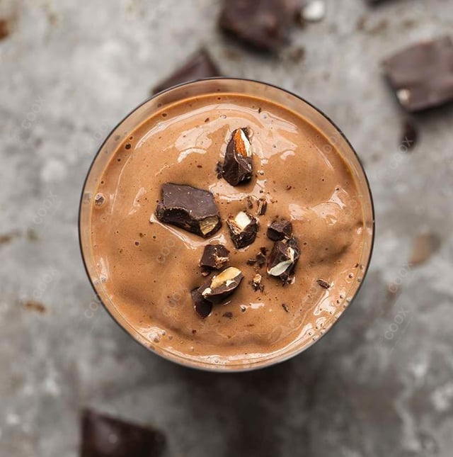 Delicious Chocolate Milkshake prepared by COOX