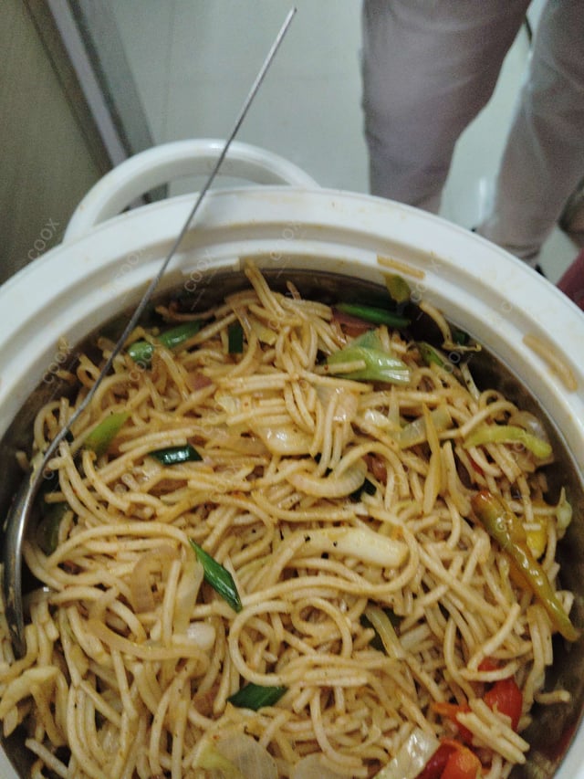 Delicious Chilli Garlic Noodles prepared by COOX