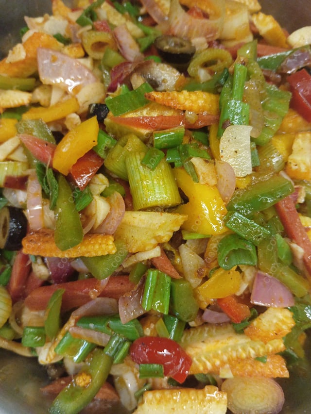 Delicious American Chopsuey prepared by COOX