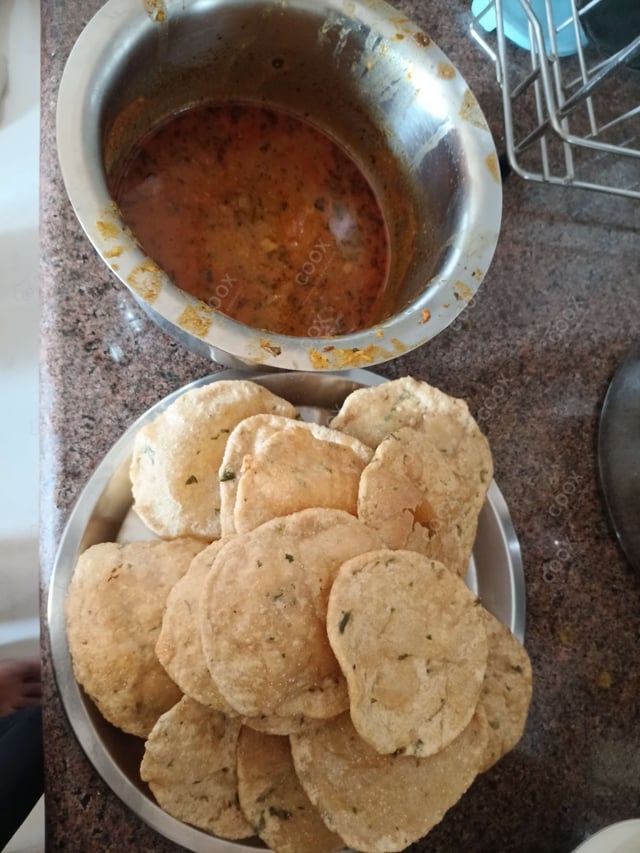 Tasty Poori Bhaji cooked by COOX chefs cooks during occasions parties events at home
