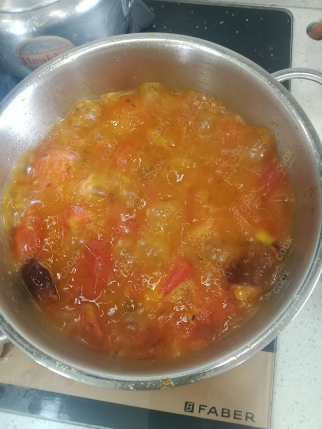 Tasty Tomato Chutney cooked by COOX chefs cooks during occasions parties events at home