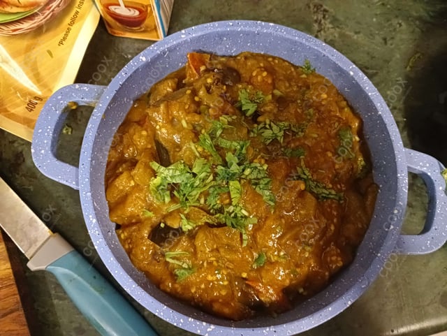 Delicious Baingan ki Sabzi prepared by COOX