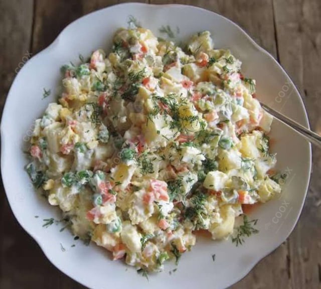 Delicious Russian Salad prepared by COOX