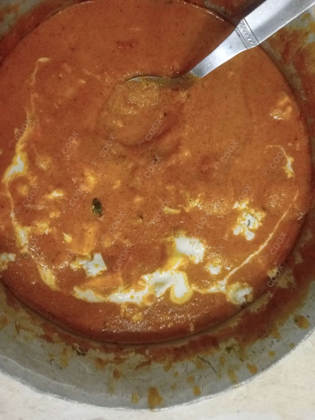 Delicious Paneer Lababdar prepared by COOX