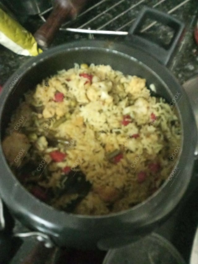 Delicious Veg Pulao prepared by COOX