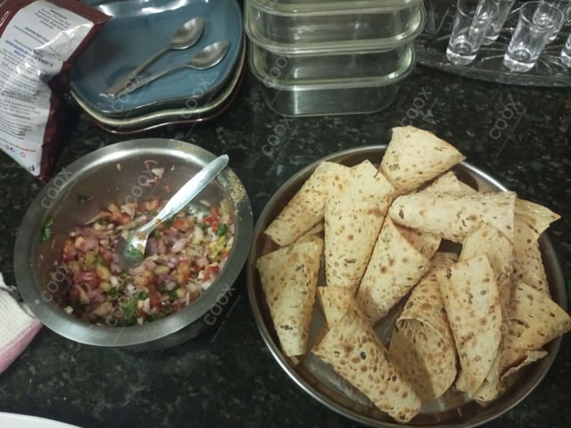 Delicious Masala Papad prepared by COOX