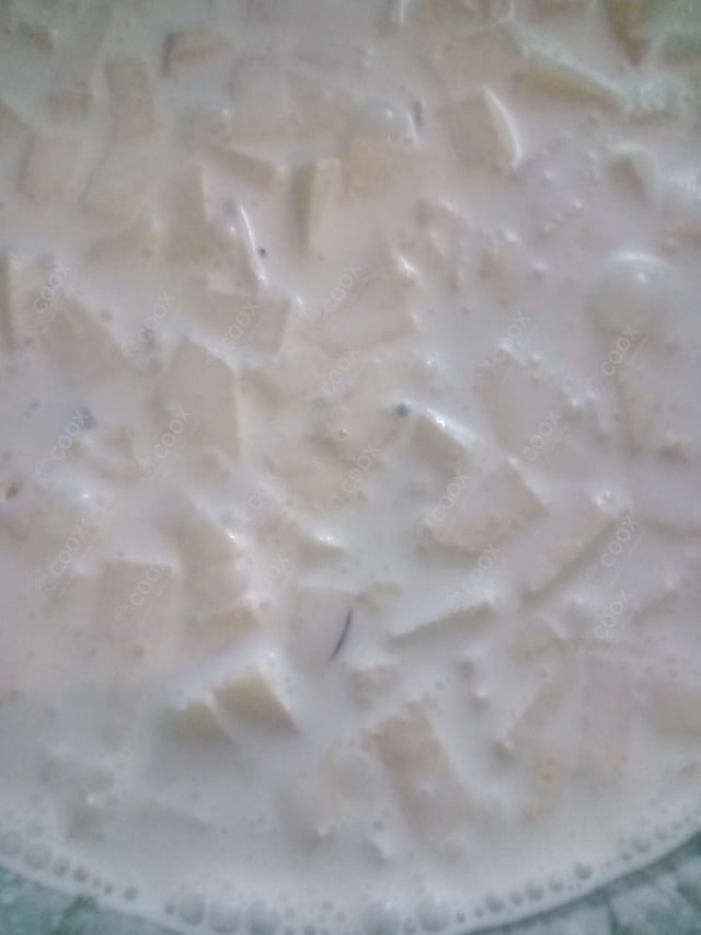 Delicious Fruit Cream prepared by COOX