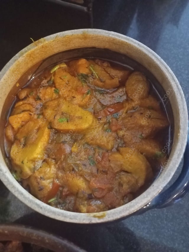 Delicious Soya Chaap (Gravy) prepared by COOX