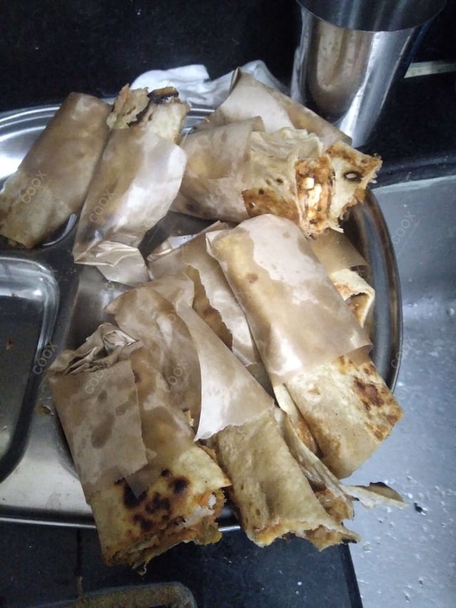 Tasty Chicken Kathi Rolls cooked by COOX chefs cooks during occasions parties events at home