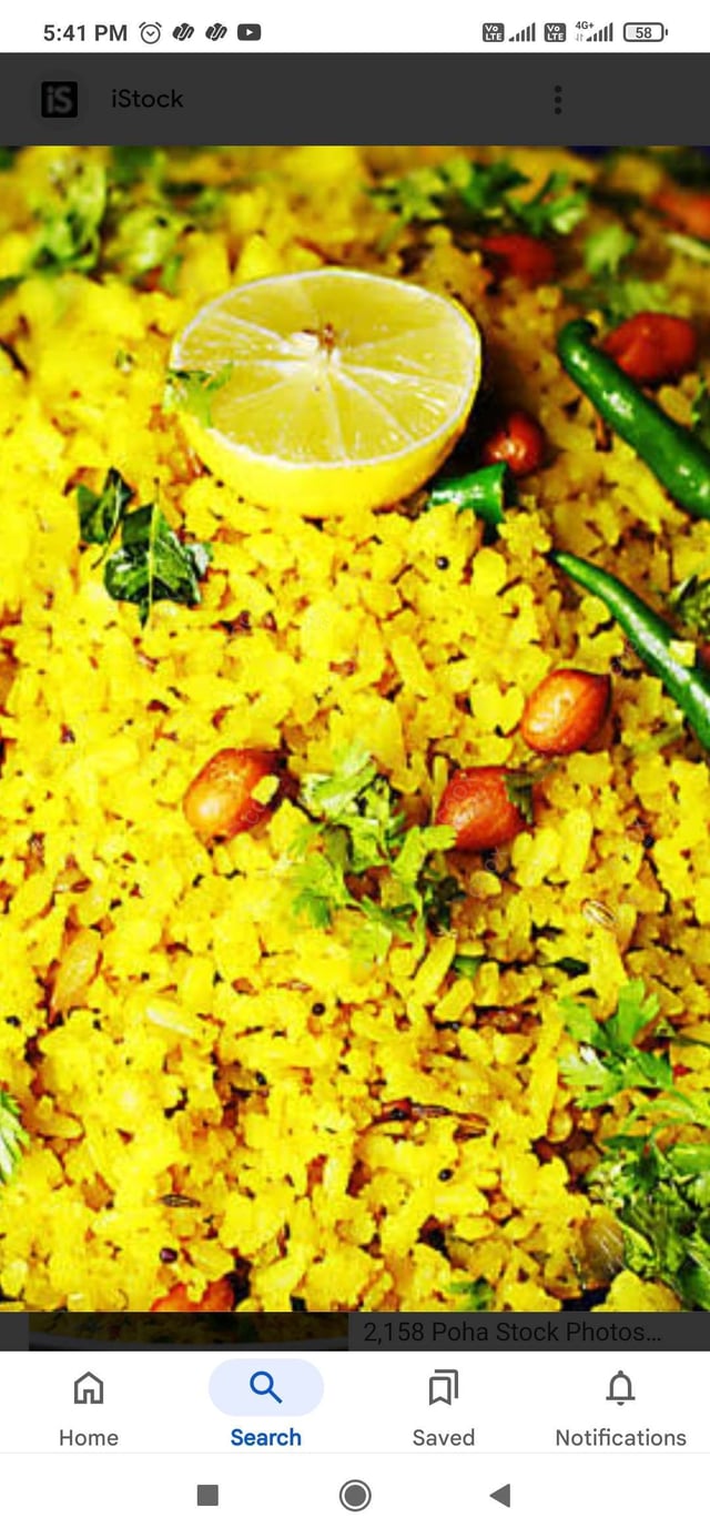 Tasty Poha cooked by COOX chefs cooks during occasions parties events at home