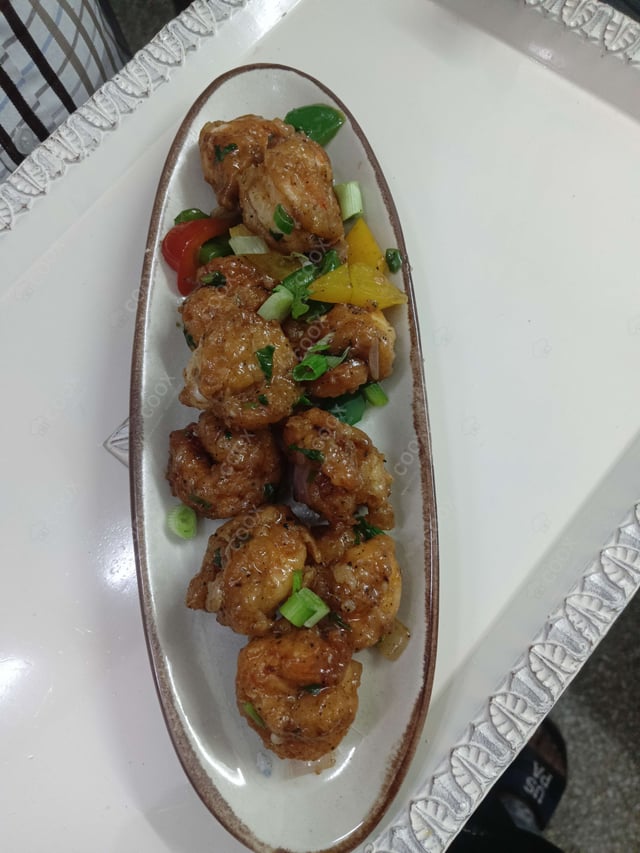 Delicious Prawns Salt and Pepper prepared by COOX