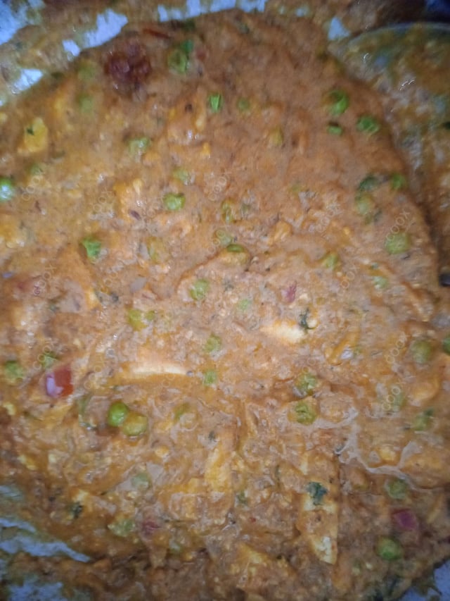 Delicious Matar Paneer prepared by COOX