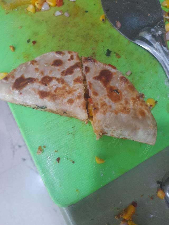 Delicious Veg Quesadillas prepared by COOX