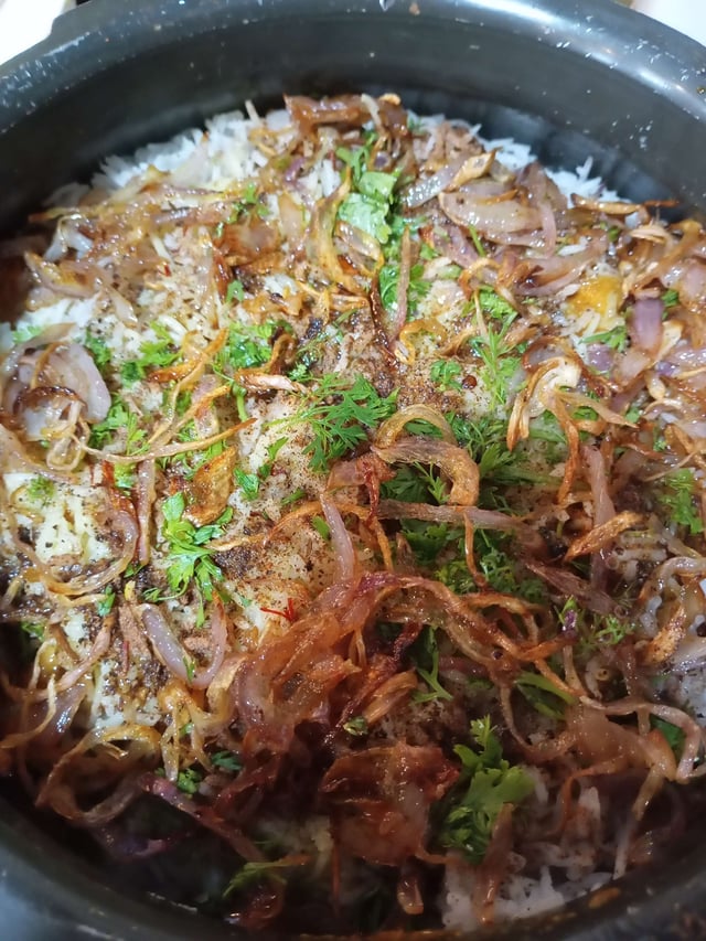 Delicious Chicken Biryani prepared by COOX