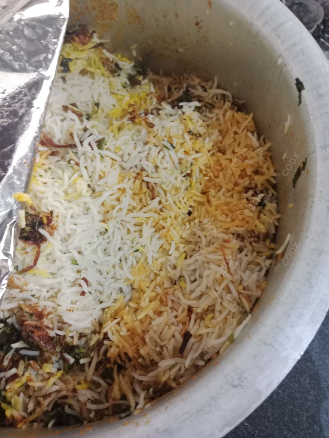 Delicious Chicken Biryani prepared by COOX