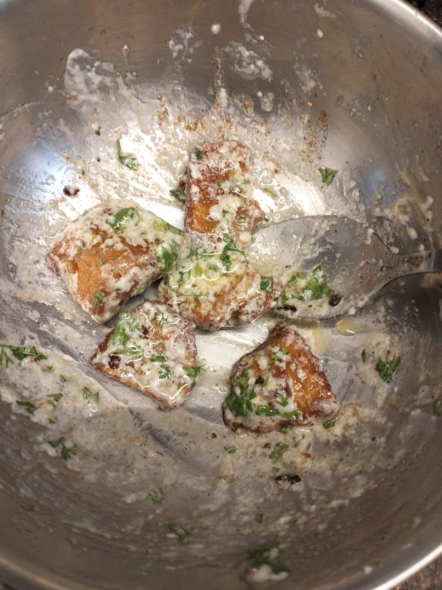 Delicious Soya Malai Chaap (Dry) prepared by COOX