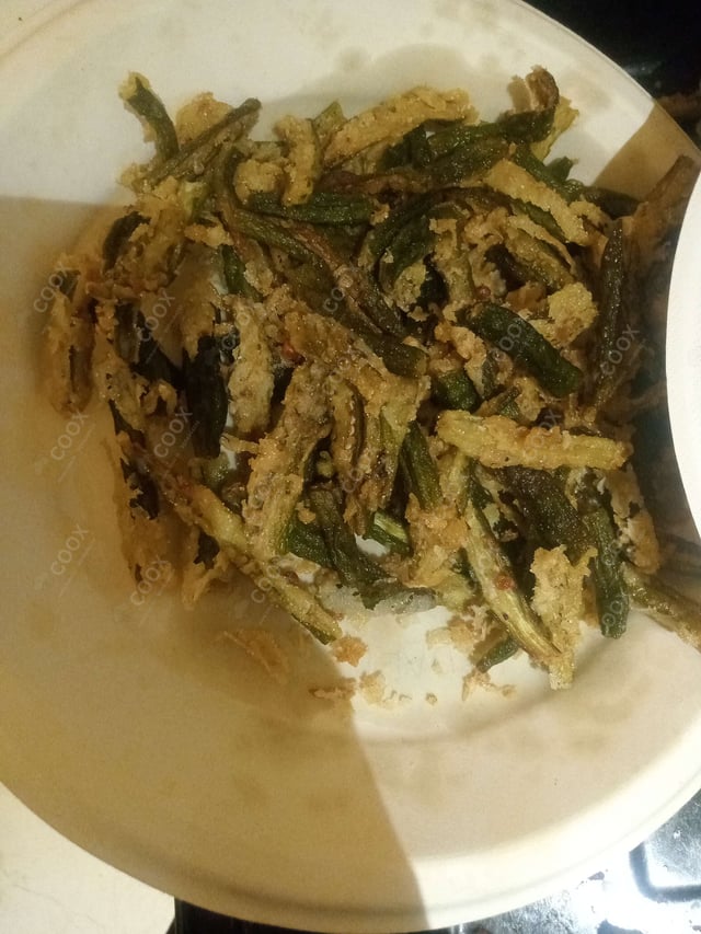 Delicious Kurkuri Bhindi prepared by COOX