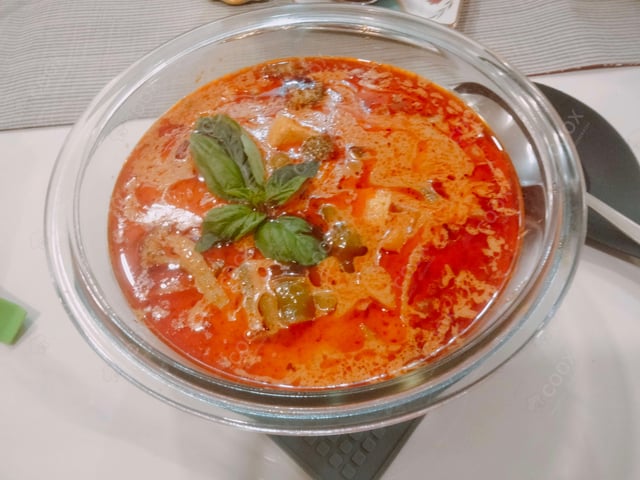 Delicious Red Thai Curry prepared by COOX