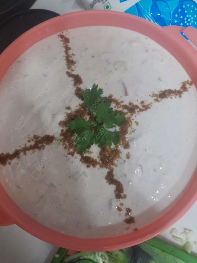 Delicious Mix Veg Raita prepared by COOX