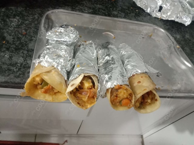 Delicious Veg Kathi Rolls prepared by COOX