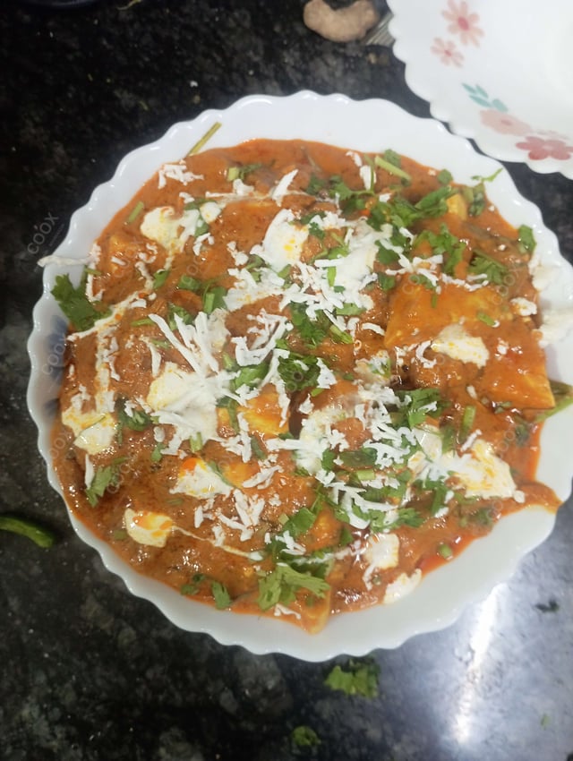 Delicious Kadhai Paneer prepared by COOX