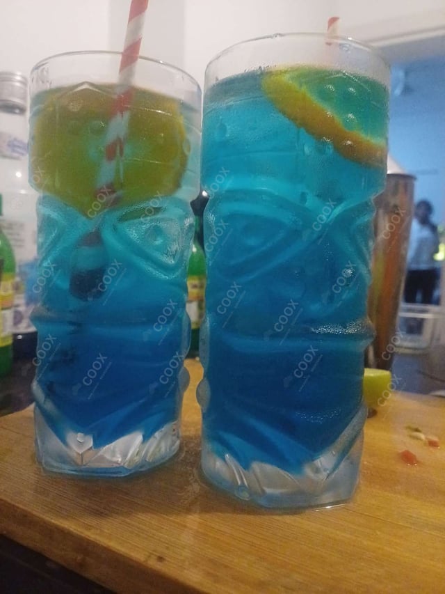 Tasty Blue Lagoon cooked by COOX chefs cooks during occasions parties events at home