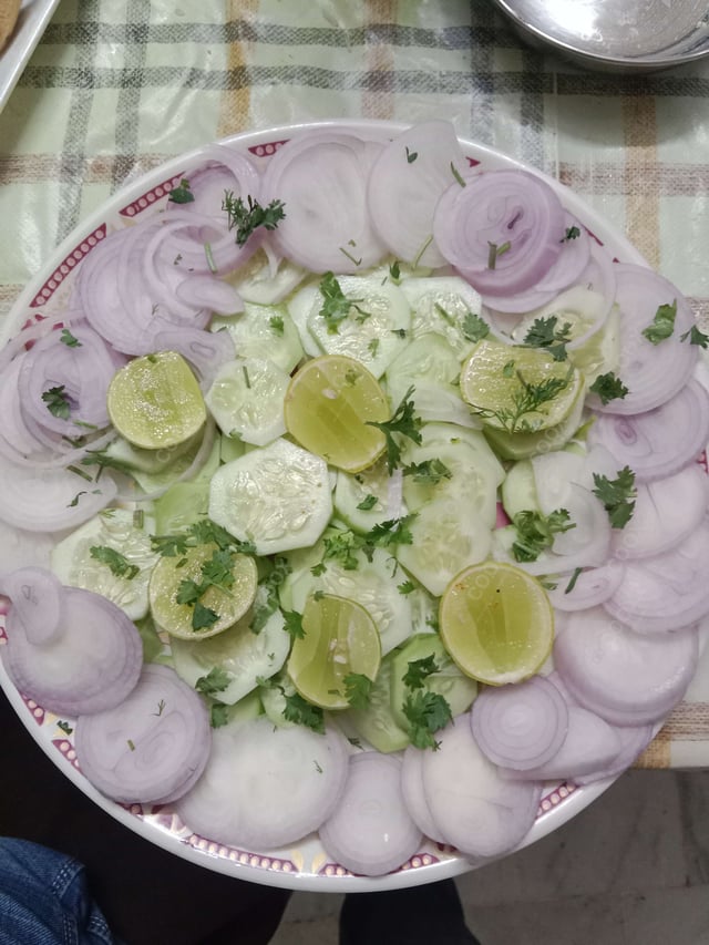 Delicious Salad, Papad prepared by COOX