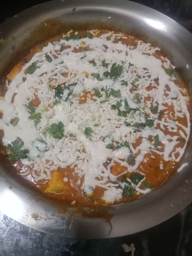 Delicious Paneer Lababdar prepared by COOX