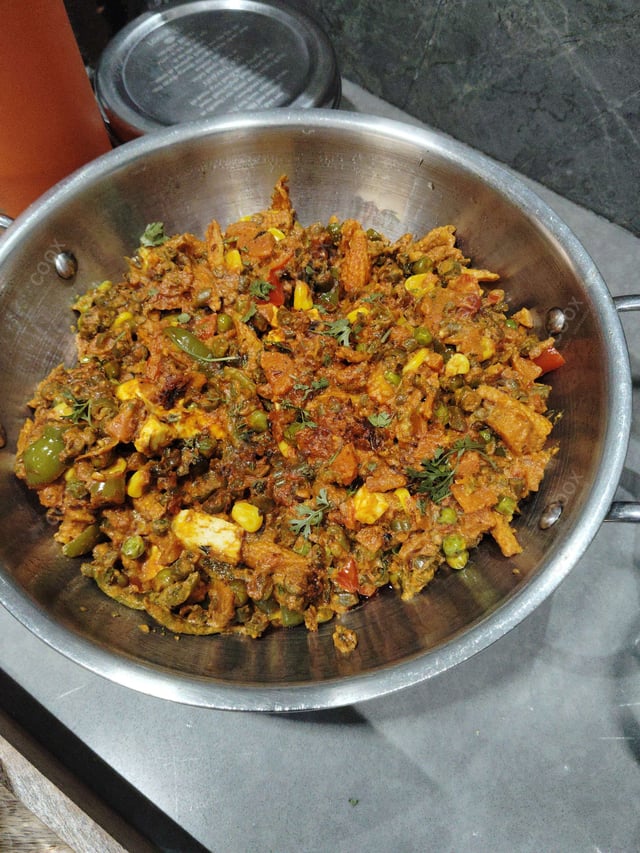 Delicious Veg Jalfrezi prepared by COOX