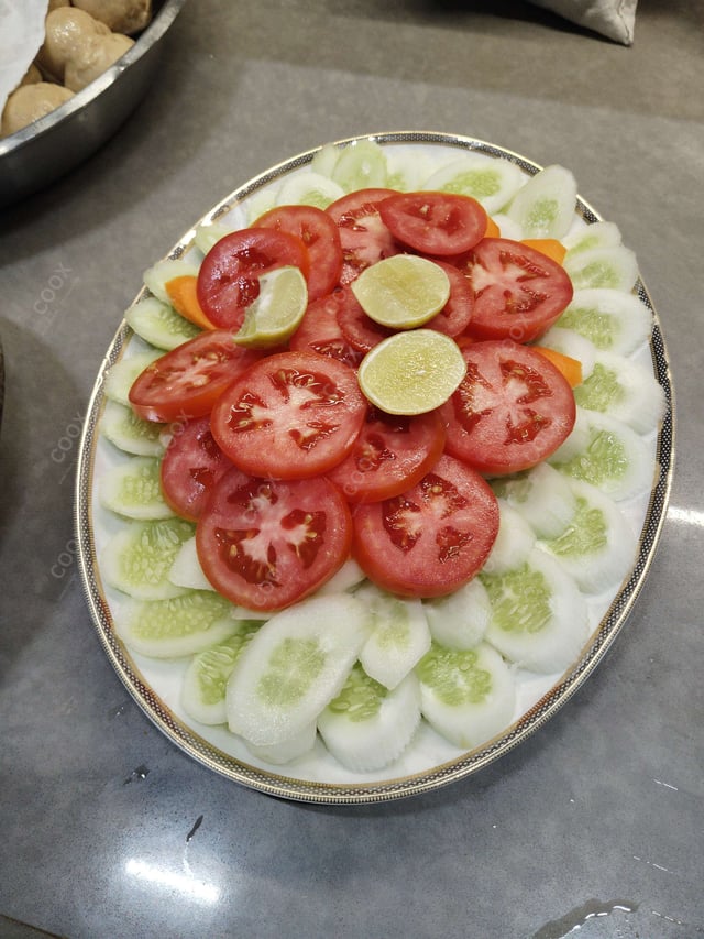 Delicious Salad, Papad prepared by COOX