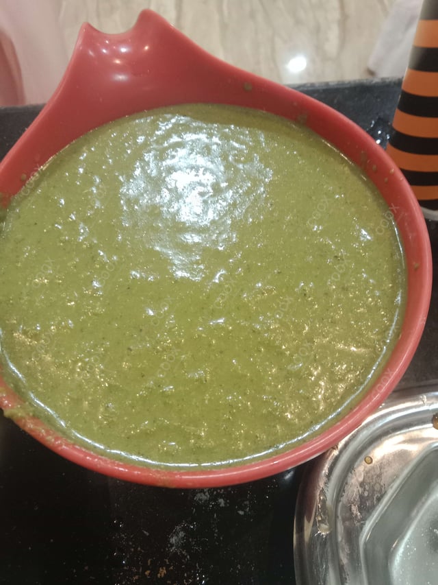 Delicious Green Chutney prepared by COOX