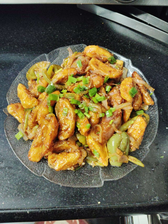 Delicious Honey Chilli Potato prepared by COOX