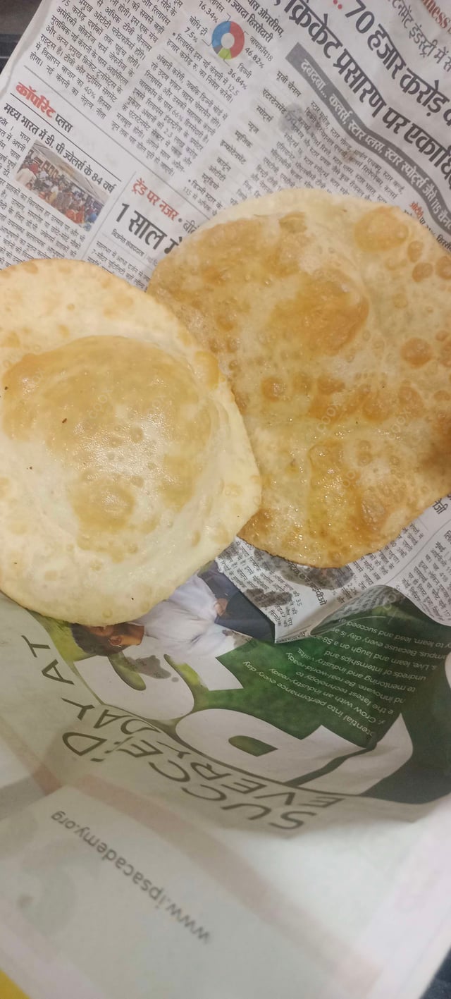 Delicious Bhature prepared by COOX