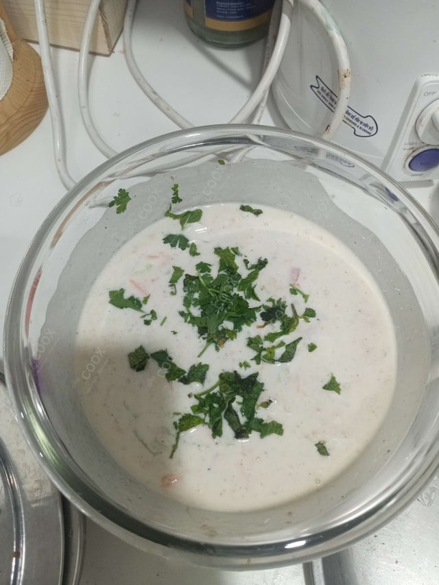 Delicious Mix Veg Raita prepared by COOX
