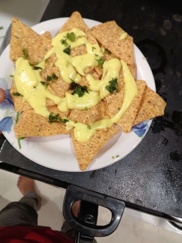 Delicious Cheese Nachos prepared by COOX