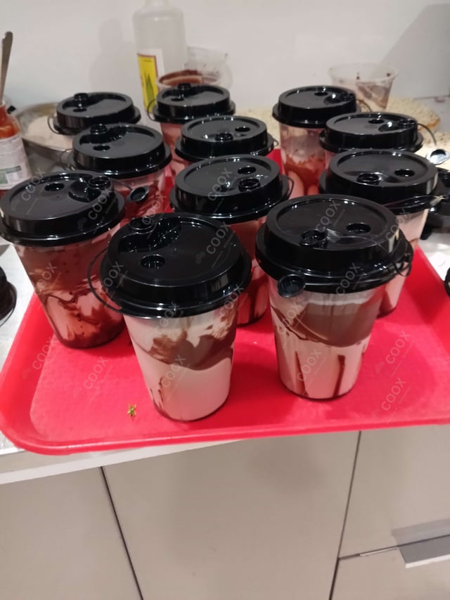 Delicious Nutella Hazelnut Milkshake prepared by COOX