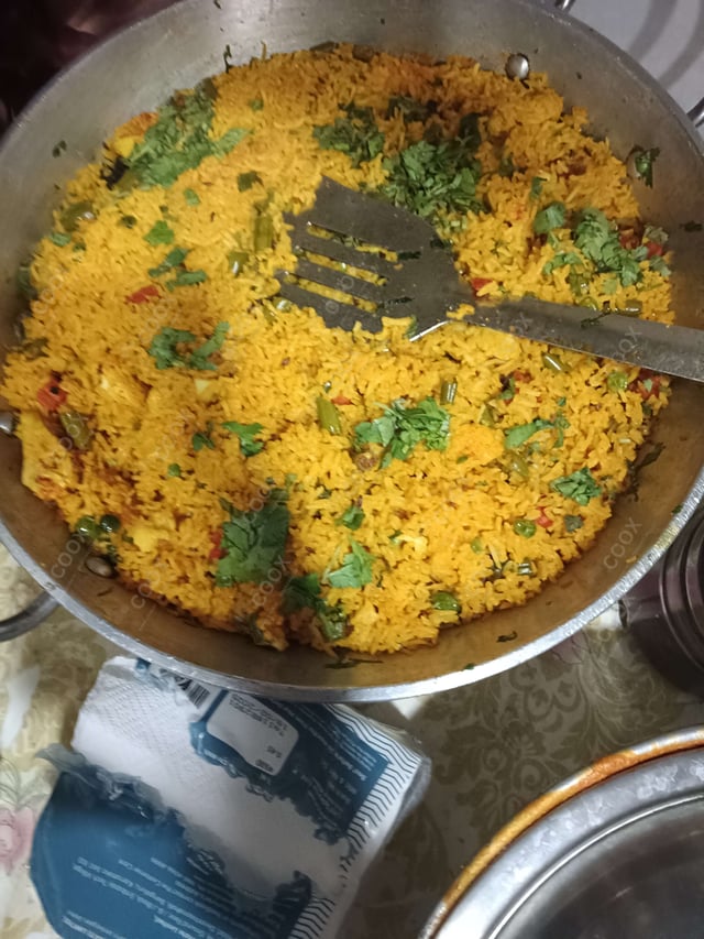 Delicious Veg Pulao prepared by COOX