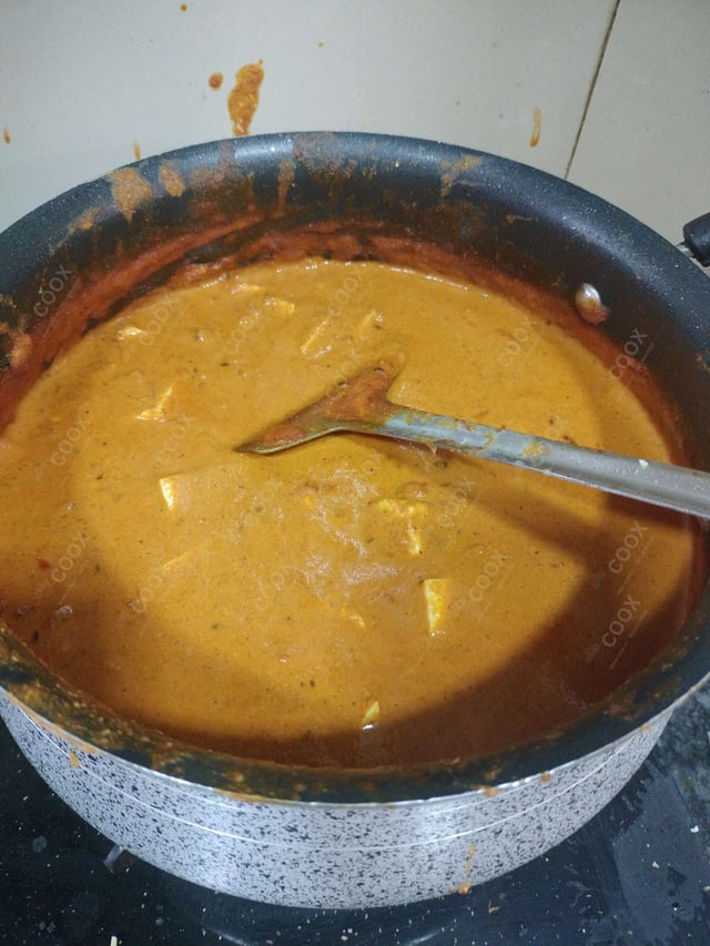 Delicious Paneer Lababdar prepared by COOX