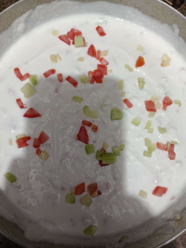 Delicious Mix Veg Raita prepared by COOX