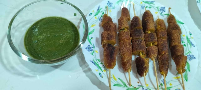 Delicious Chicken Seekh Kebab prepared by COOX