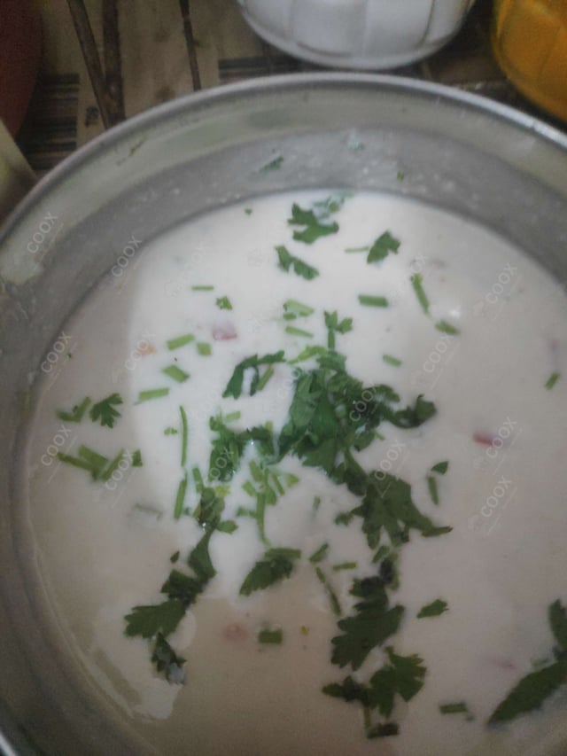 Delicious Plain Raita prepared by COOX